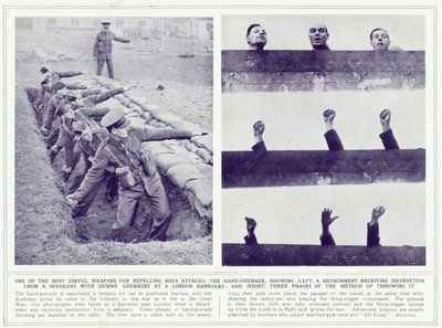 Håndgranaten, fra The Illustrated War News, udgivet 22. november 1939 af English Photographer