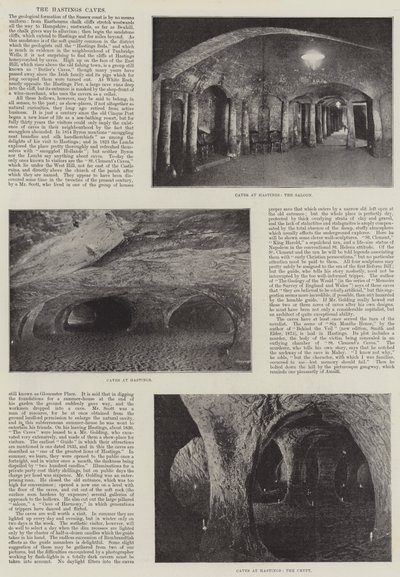 Hastings-hulerne af English Photographer