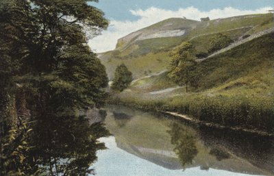 The High Tor, Millers Dale af English Photographer