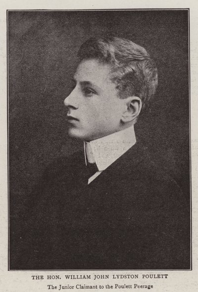 Den ærede William John Lydston Poulett af English Photographer