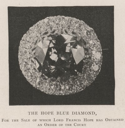 Hope Blue Diamond af English Photographer