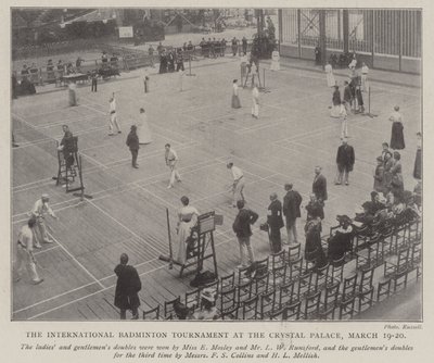 Den internationale badmintonturnering i Crystal Palace, 19.-20. marts af English Photographer