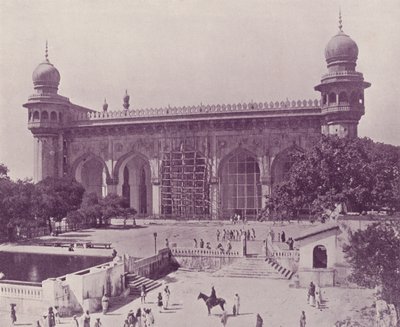 Jumma Musjid, Hyderabad af English Photographer