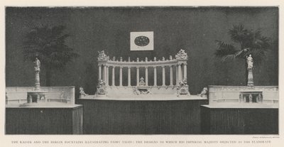 Kaiser- og Berlin-fontænerne, der illustrerer eventyr, de designs, som Hans Kejserlige Majestæt protesterede imod som for omfattende af English Photographer