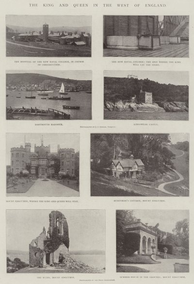 Kongen og Dronningen i det vestlige England af English Photographer