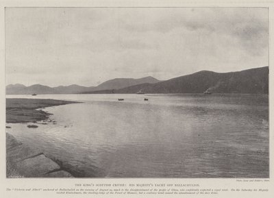 Kings Scottish Cruise, His Majestys Yacht ud for Ballachulish af English Photographer
