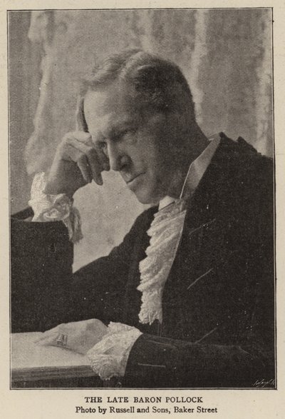 Den afdøde baron Pollock af English Photographer