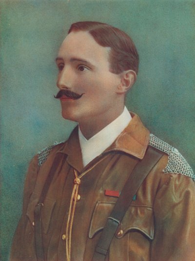 Den afdøde kaptajn den hon. R. H. De Montmorency. Kommandør af De Montmorencys spejdere af English Photographer