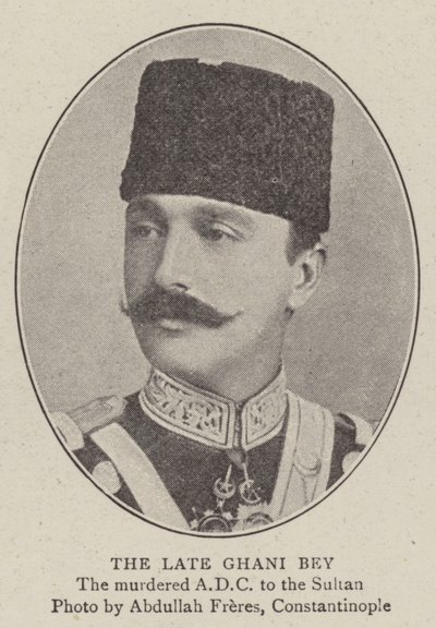 Den sene Ghani Bey af English Photographer