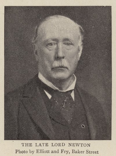 Den afdøde Lord Newton af English Photographer