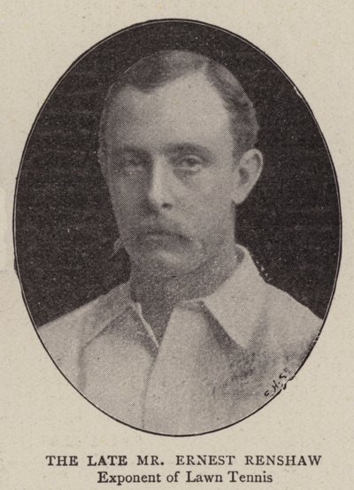 Den afdøde hr. Ernest Renshaw af English Photographer