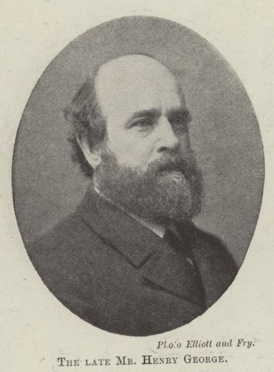 Den afdøde hr. Henry George af English Photographer