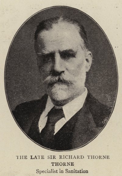 Den afdøde Sir Richard Thorne Thorne af English Photographer
