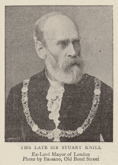 Den afdøde Sir Stuart Knill af English Photographer