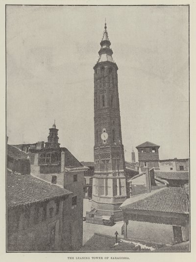 Det skæve tårn i Saragossa af English Photographer