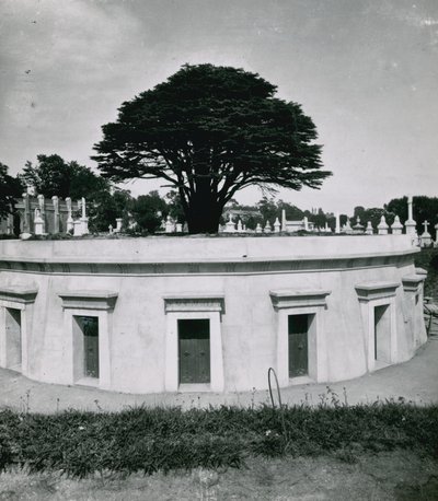Libanon-katakomben, Highgate-kirkegården af English Photographer