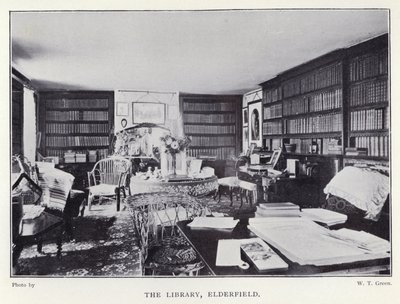 The Library, Elderfield (s/h foto) af English Photographer