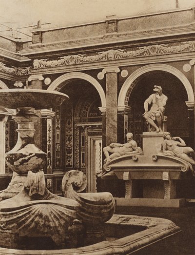 Det italienske Hofs Loggia af English Photographer