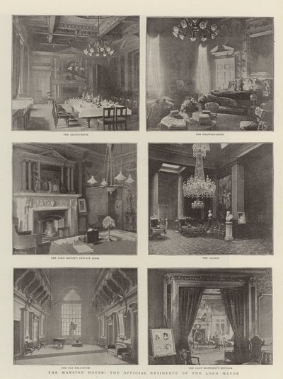 The Mansion House, den officielle bolig for overborgmesteren af English Photographer