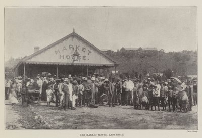 Markedshuset, Ladysmith af English Photographer