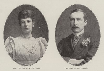 Lord Huntingdons ægteskab af English Photographer