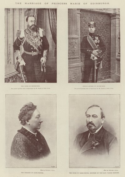 Prinsesse Maries bryllup af Edinburgh af English Photographer