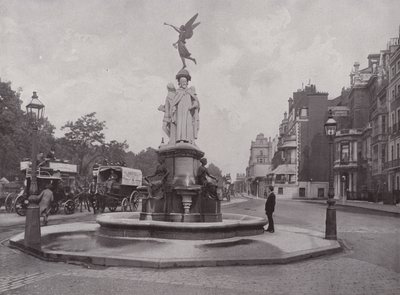 Memorial Fountain i Park Lane af English Photographer