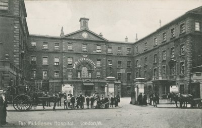 Middlesex Hospital, London, 1910 af English Photographer
