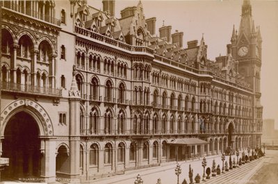 Midland Grand Hotel, Midland Railway Station, Euston Road, London af English Photographer