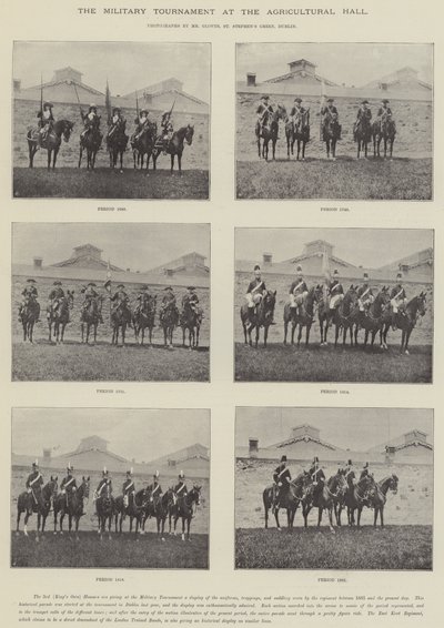 Militærturneringen ved Landbrugshallen af English Photographer