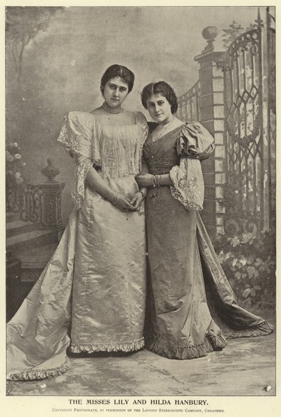 Frøkenerne Lily og Hilda Hanbury af English Photographer
