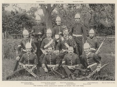 National Rifle Association-møde i Bisley, Cape Team af English Photographer