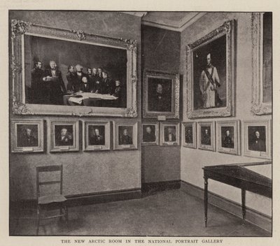 Det nye arktiske rum i National Portrait Gallery af English Photographer