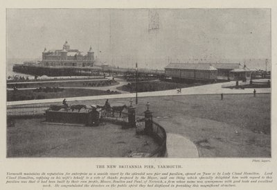 New Britannia Pier, Yarmouth af English Photographer
