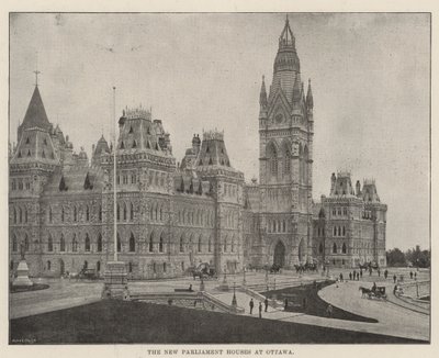 Die neuen Parlamentsgebäude in Ottawa von English Photographer