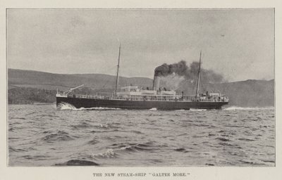 The New Steam-Ship Galtee More af English Photographer