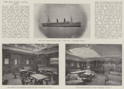 Den nye Union Castle Liner af English Photographer