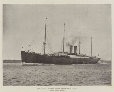 Det nordtyske Lloyd Steam-Ship Elbe af English Photographer