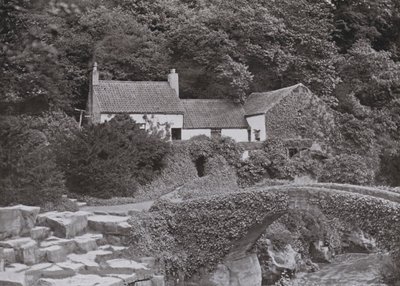 The Old Mill, Jesmond Dene (s/h foto) af English Photographer