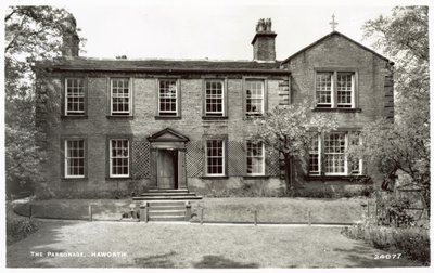 The Parsonage, Haworth (s/h foto) af English Photographer