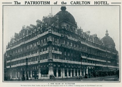 Patriotismen på Carlton Hotel af English Photographer