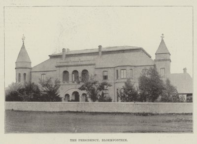 Præsidentskabet, Bloemfontein af English Photographer