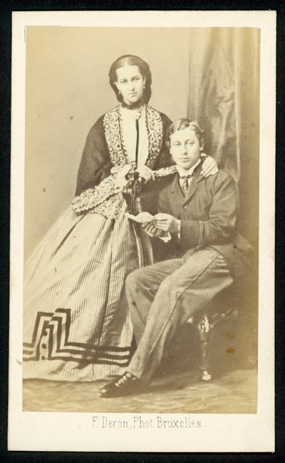 Prinsen og Prinsessen af Wales af English Photographer