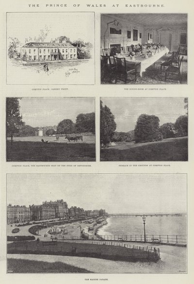 Prinsen af Wales i Eastbourne af English Photographer