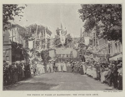 Prinsen af Wales i Eastbourne, Cycle Club Arch af English Photographer