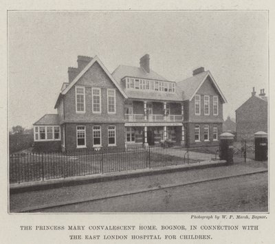 Prinsesse Mary Rekonvalescenthjem, Bognor, i forbindelse med East London Hospital for Children af English Photographer