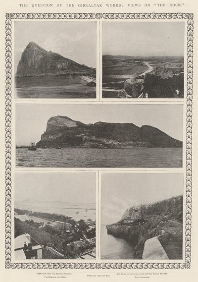 Spørgsmålet om Gibraltar Works, Views on The Rock af English Photographer