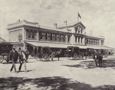 The Railway Station, Perth, Western Australia af English Photographer