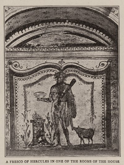 De seneste opdagelser i Pompeji af English Photographer