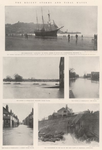 De seneste storme og flodbølger af English Photographer